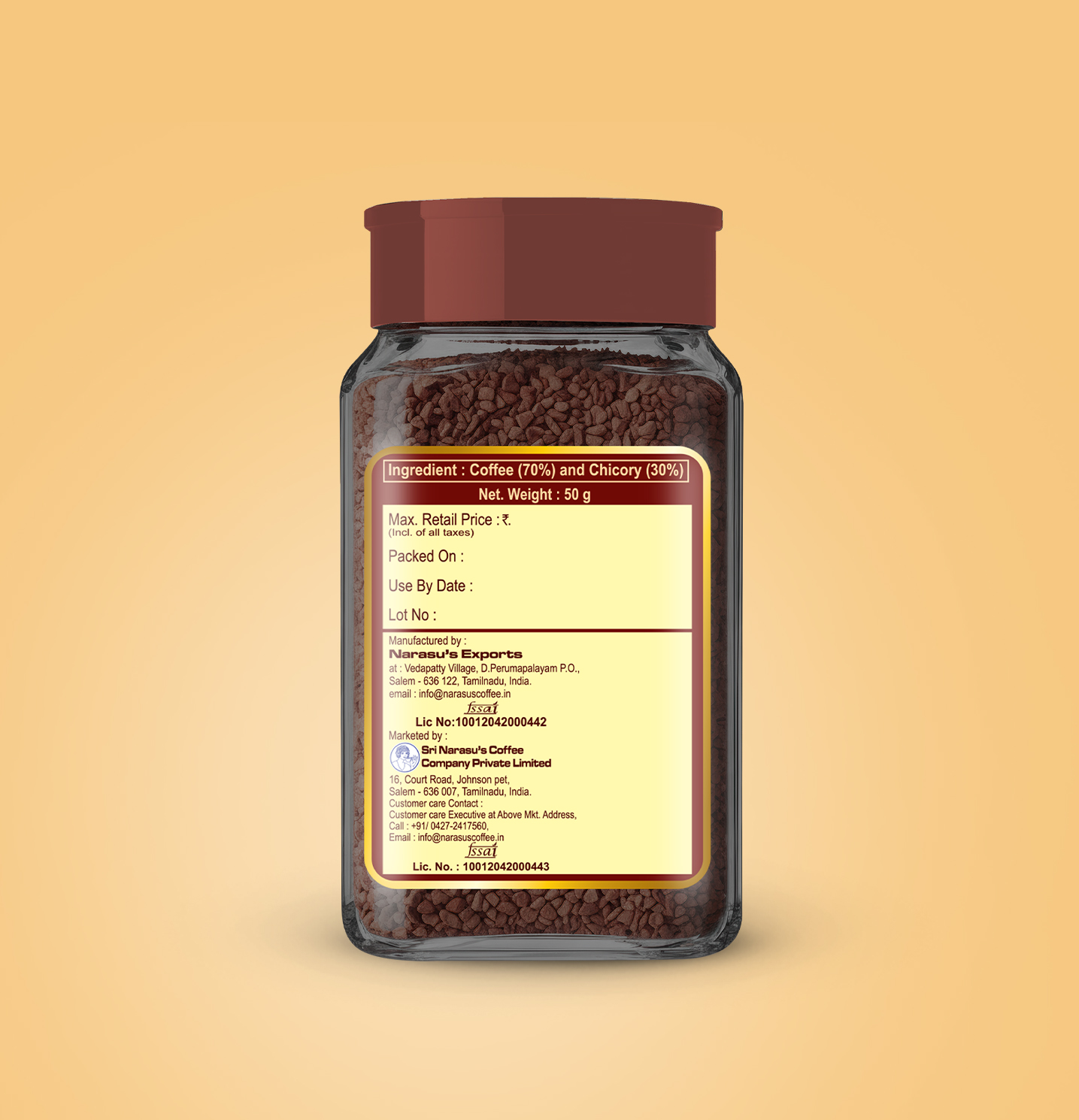 Insta Strong Coffee Jar